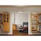 John Louis Home Solid Wood 16in. Deep 5 Drawer and Glass Door Storage Tower Honey Maple JLH-306WC-H-GD - alternate 4